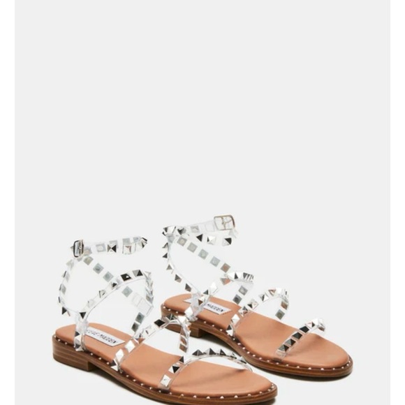 Steve Madden Travel Clear sandals size 8 - Picture 5 of 5